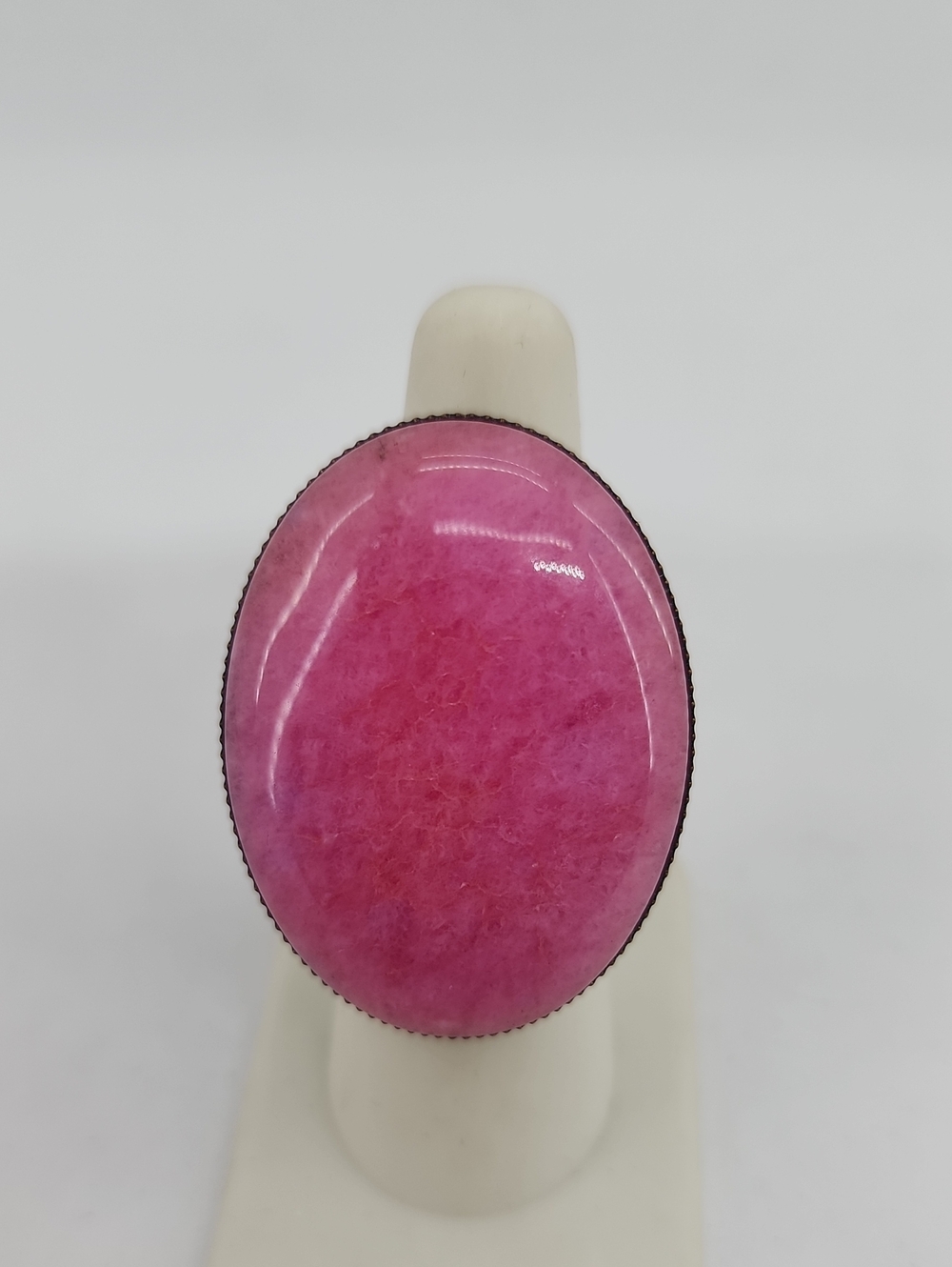 GASOLINE GLAMOUR COCKTAIL RING PURPLE MOUNTAIN JASPER